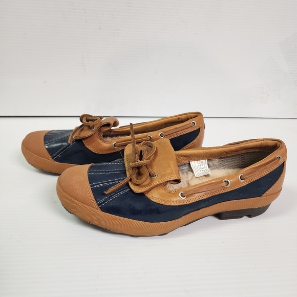 UGG “Ashdale” Blue / Brown Duck Shoes Size 10 - Picture 4 of 9